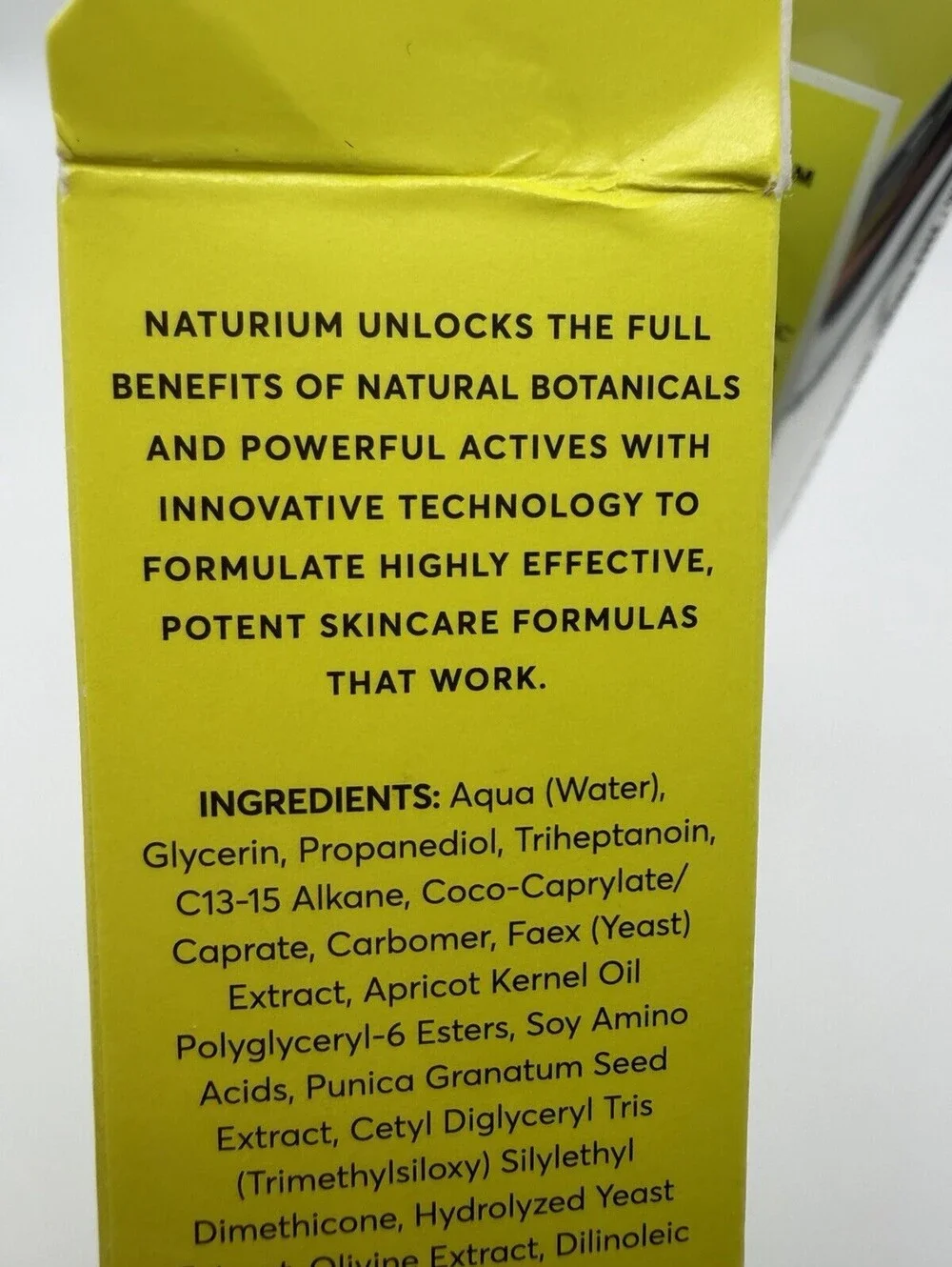 Naturium Retinaldehyde Cream Serum 0.05% 1.7 oz 50ml New Sealed In Box Retinol